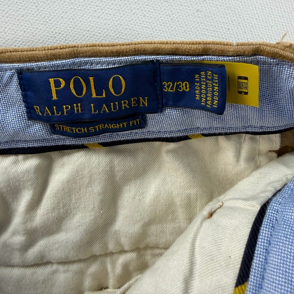 Polo Ralph Lauren Bedford Straight Fit Stretch Corduroy Pant Golden Brown 32x30 - Picture 13 of 16